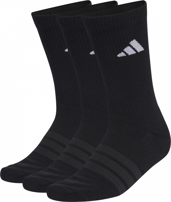 Adidas - Crew Socks 3-Pack - Svart