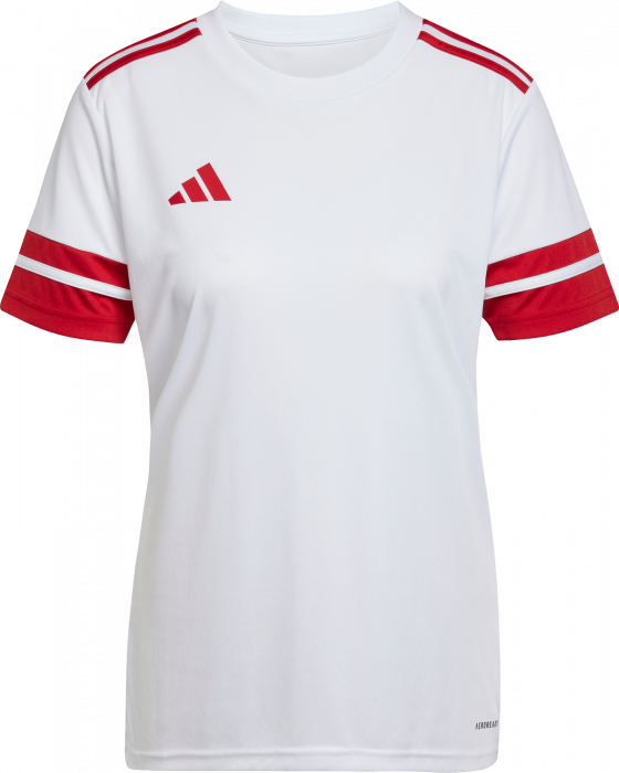 Adidas - Squadra 25 Player Jersey Women - Blanc & t power red