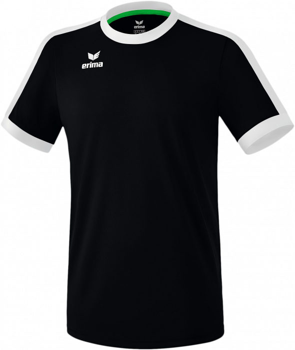 Erima - Retro Star Jersey - Negro & blanco