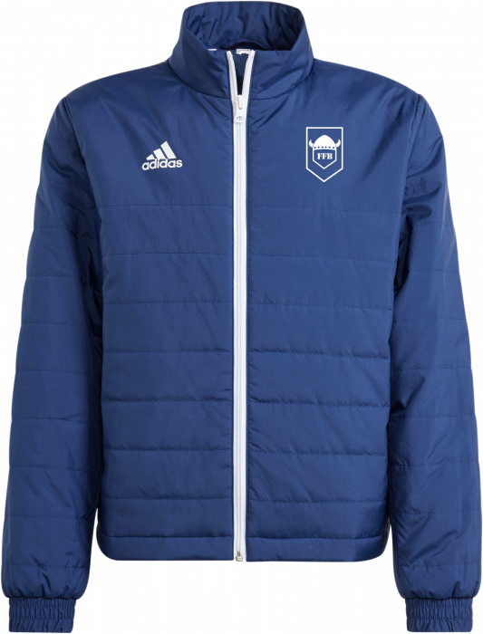 Adidas - Ffb Jakke Børn - T Navy Blue