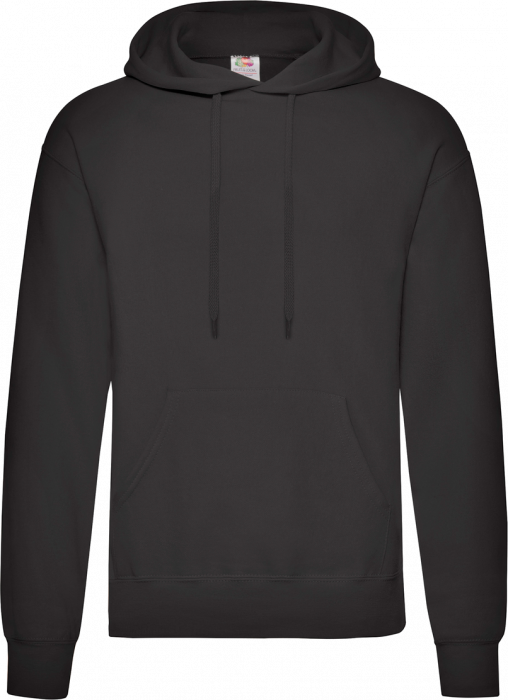 Fruit of the loom - Klassisk Hoodie - Black