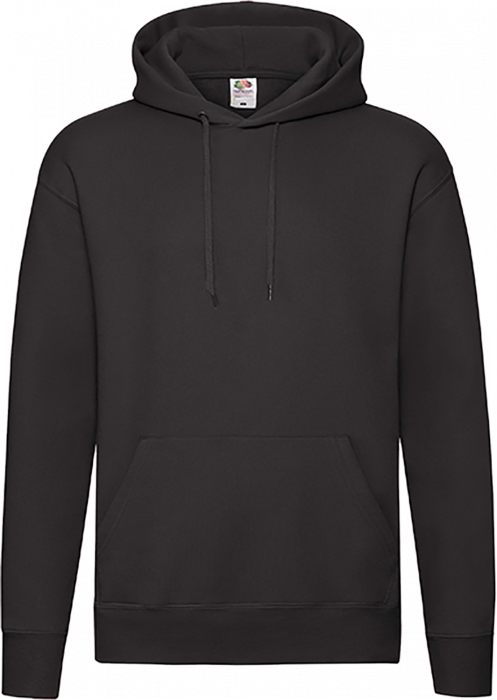 Fruit of the loom - Klassisk Hoodie - Noir