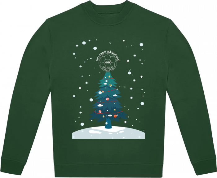 B&C - Hillerød Håndbold Julesweater Børn - Bottle Green