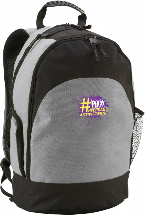 ID - Hverdagsaktivisterne Backpack - 18 L - Grey Melange & schwarz