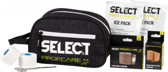 Select - Mini Medicin Bag With Content - Zwart & wit