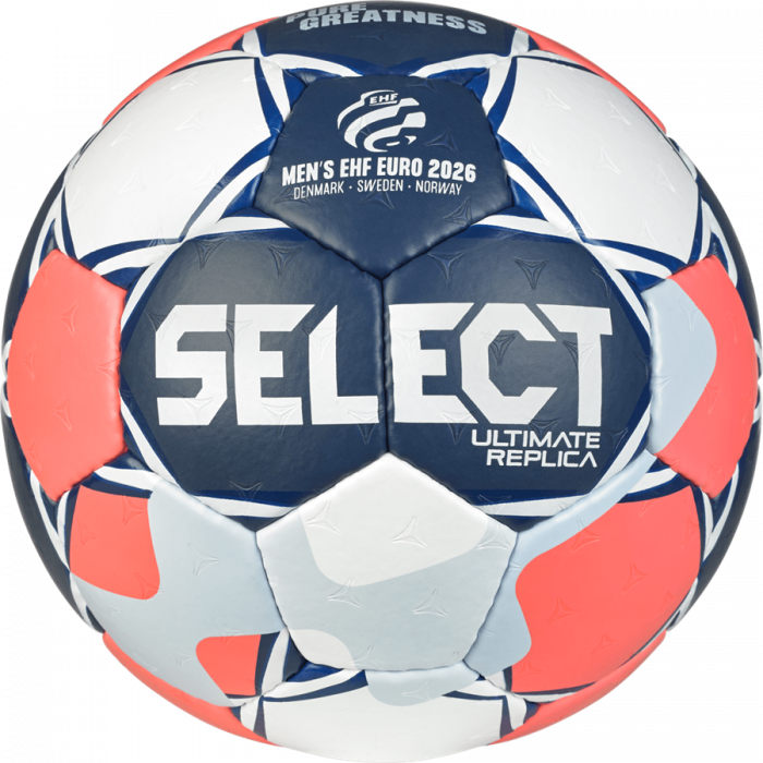 Select - Ehf Euro 2026 Handball Replica - Rot & blau