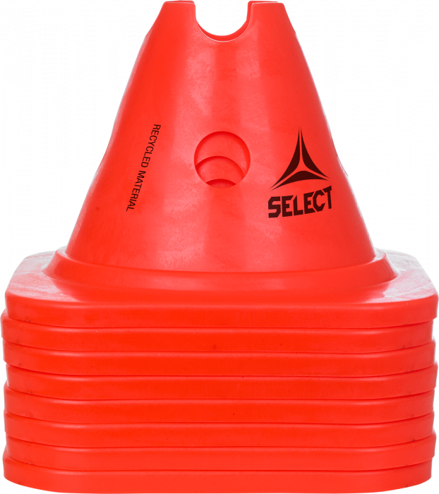 Select - Marking Cone W/holes Low (8 Pcs) - Vermelho